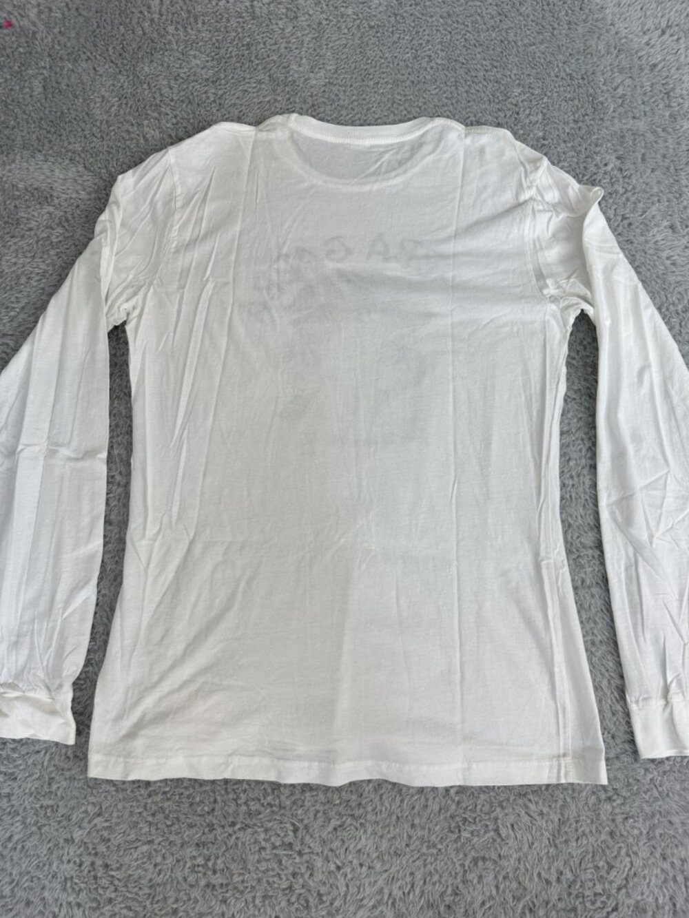 Gabba Gabba Long Sleeve White Tee Shirt Mens M Graphic Unisex Retro Design - Picture 4 of 9